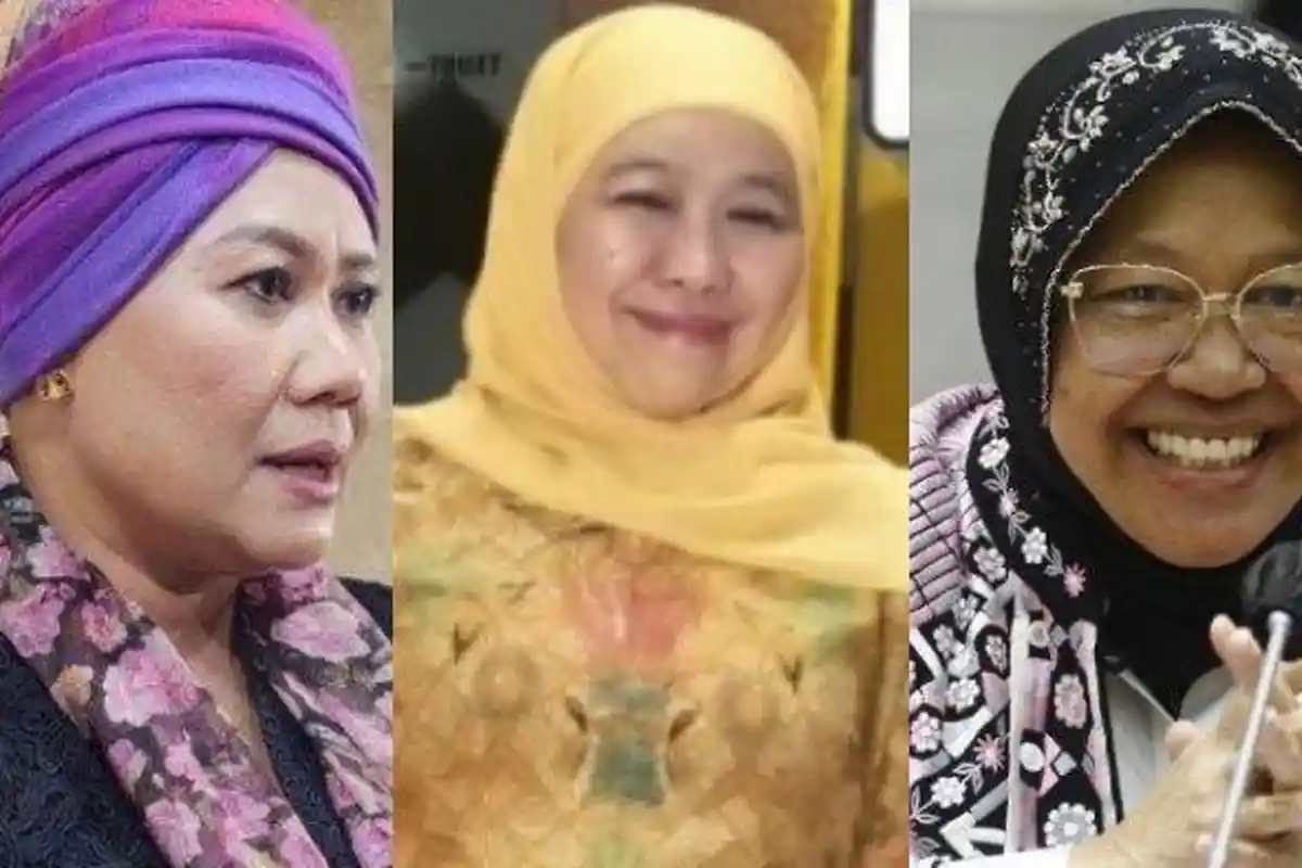 Hasil Survei Pilkada Jatim 2024, Menakar Elektabilitas Khofifah, Mampu Menahan Laju Risma dan Luluk?