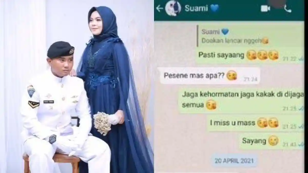 Curhat Pilu Istri Serda Pandu, Baru 2 Bulan Nikah, Menangis Baca Chat Terakhir, Tak Pernah Terbalas
