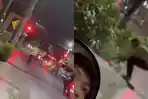 Aksi ODGJ Resahkan Warga, Nyaris Terjadi Kebakaran di Jalan Veteran Banjarmasin