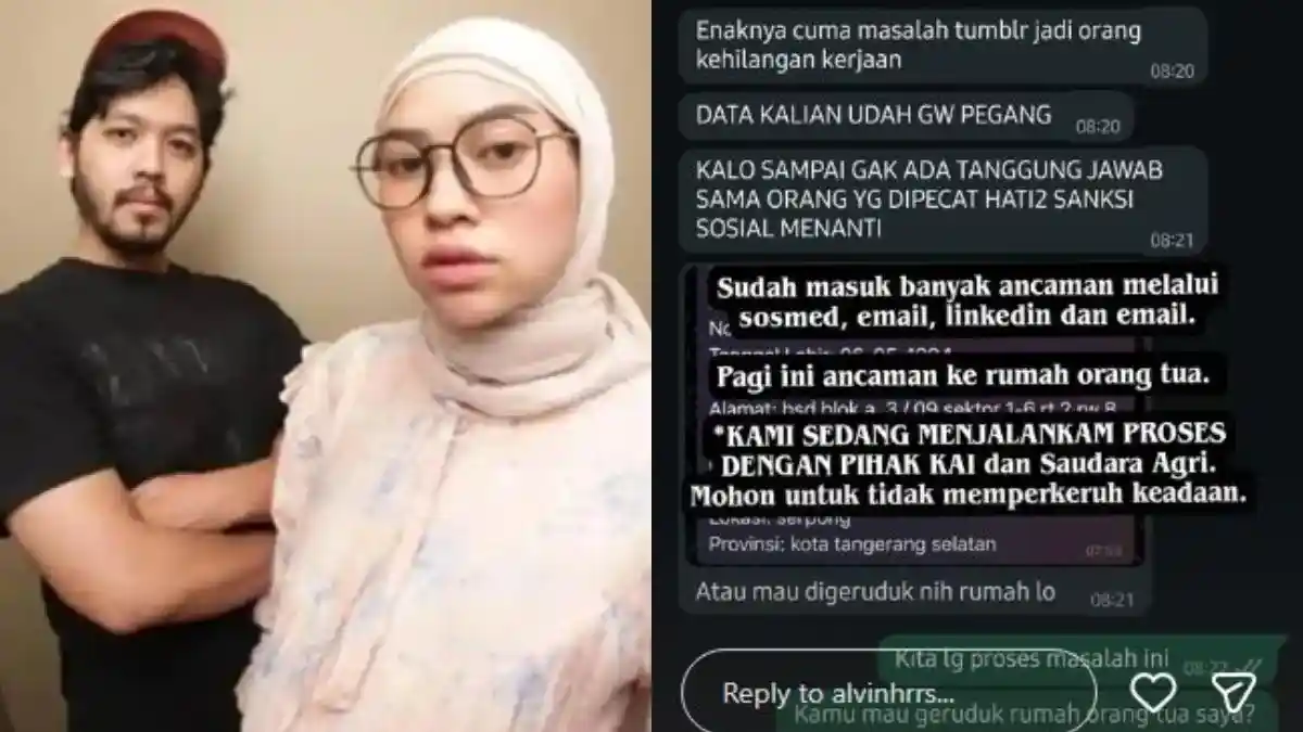 Permintaan Maaf Alvin Harris ke Agri Sang Pegawai KAI, Sebut Anita Sudah Lihat CCTV di Stasiun