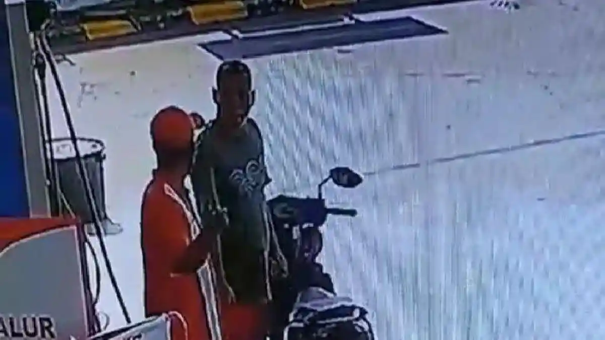 Ditegur karena Tak Pakai Masker, Pembeli Ludahi Wajah Petugas SPBU