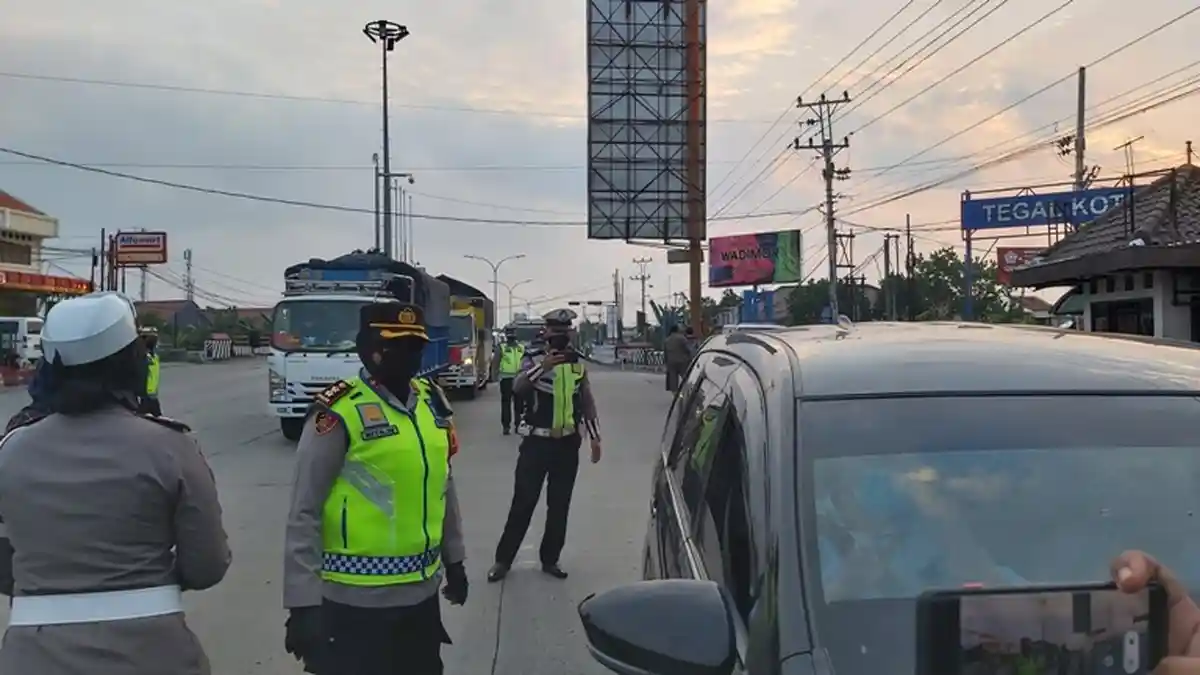Cek Biar Tak Sesat di Jalan, PPKM Level 4 di Kota Tegal, 46 Ruas Jalan Masih Ditutup