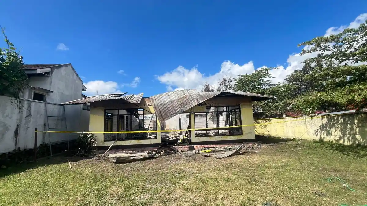 Kantor Golkar Ngada Hangus Dilalap Api, Dokumen Partai Puluhan Tahun Jadi Abu