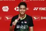 Anthony Ginting Sabet Gelar Juara Tunggal Putra Indonesia Masters 2020