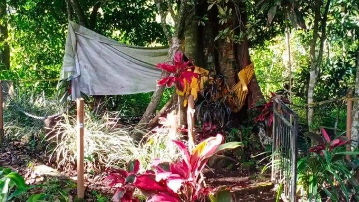 Pesan Perangkat Desa bagi Pencuri Arca Candi Ganter, Hati-hati Keramat!