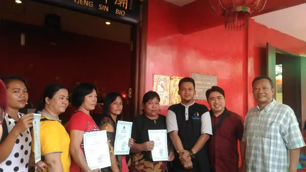 IKI Bantu Warga Cinben Terluar di Kabupaten Bogor dapat Akta Lahir