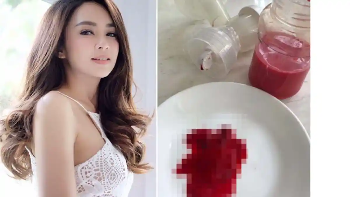 Aktris Thailand Bikin Syok Penggemarnya, Pompa ASI Keluar Darah. Apa yang Terjadi?