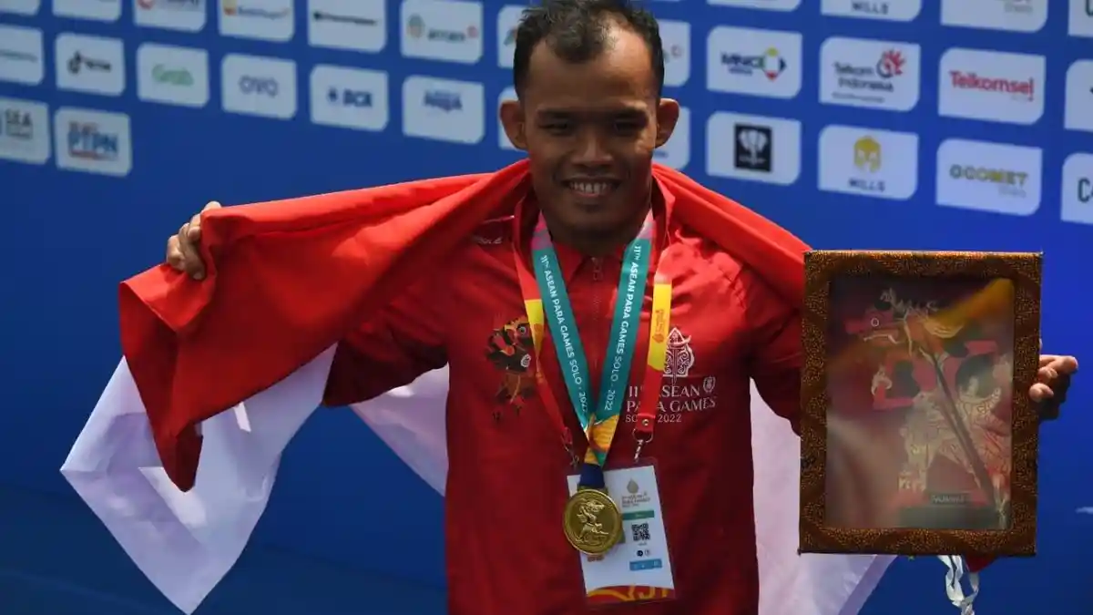 Aris Wibawa, Atlet Renang Jepara Penyumbang Medali Emas Pertama Indonesia di ASEAN Para Games 2022