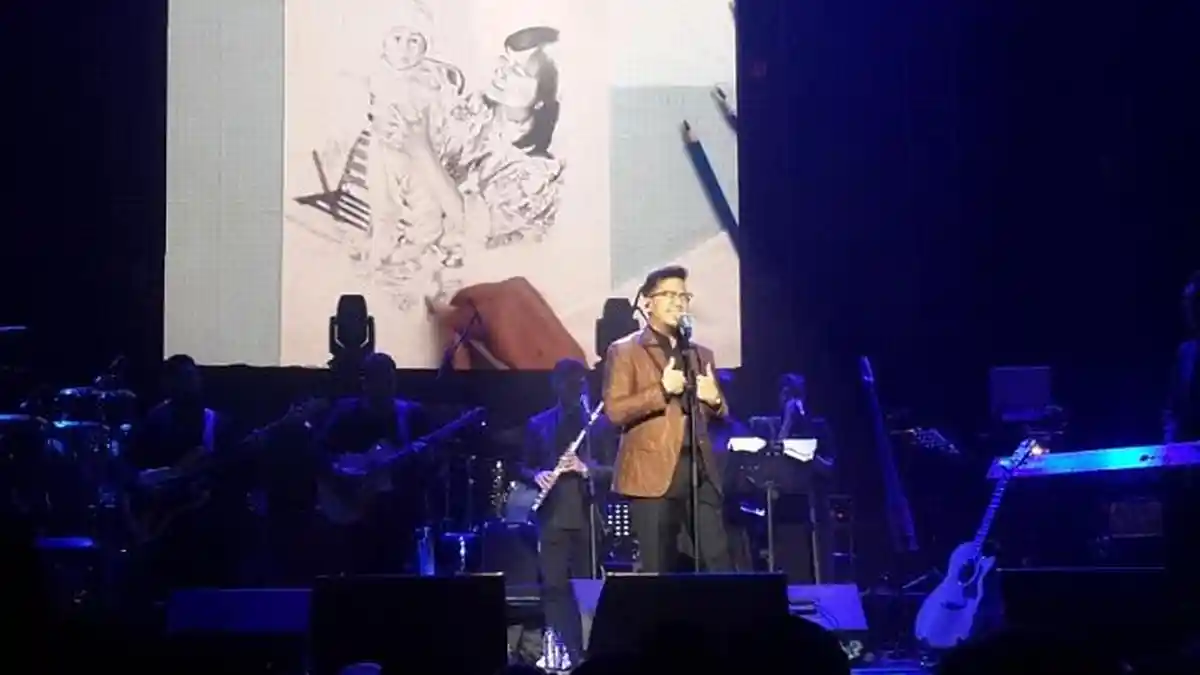 Buka Konser Titik Balik, Adera Ingin Curhat dan Mengungkapkan Kehidupannya