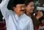 Fauzi Bowo Nyoblos Bersama Istri