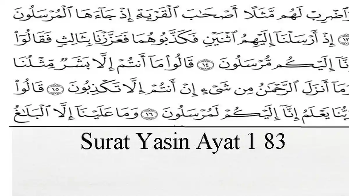 Bacaan Surat Yasin Latin Mudah Dibaca Beserta Doa Setelah Baca Yasin