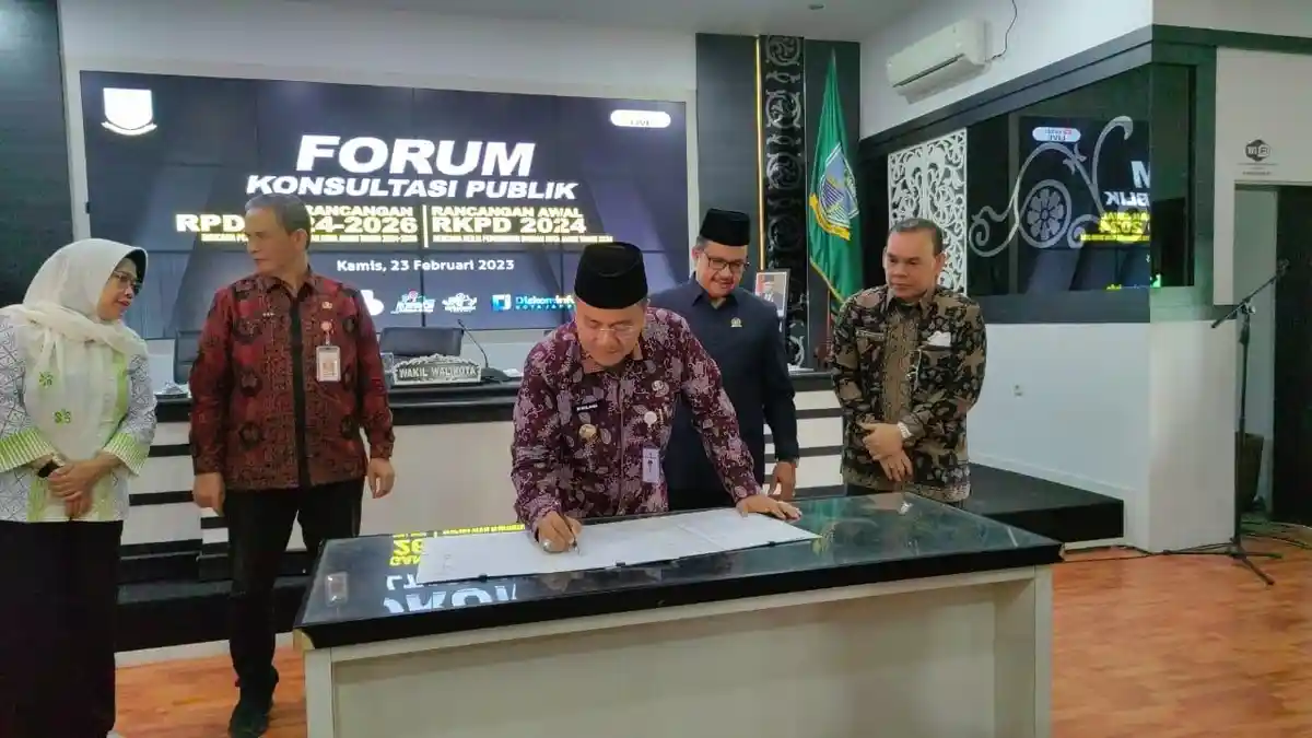 Gelar Forum Konsultasi Publik RPD, Penanggulangan Banjir Jadi Fokus Utama Pemkot Jambi