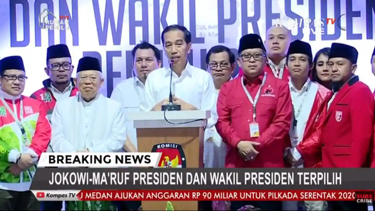 Presiden Jokowi, Jusuf Kalla, dan Maruf Amin Akan Hadiri Kongres V PDIP di Bali