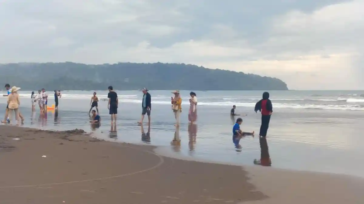 Libur Panjang Hampir Selesai, Kunjungan Wisata di Pangandaran Mulai Berkurang