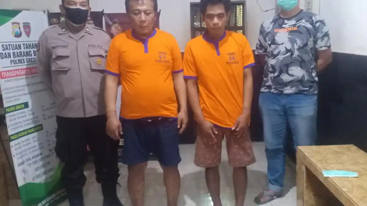Beraksi Pagi Buta di Menganti Gresik Komplotan Maling Motor Diringkus