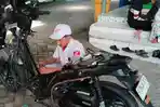 Ansor Plandaan Jombang Buka Layanan Cek Rangka Motor Gratis untuk Warga Jelang Mudik Lebaran