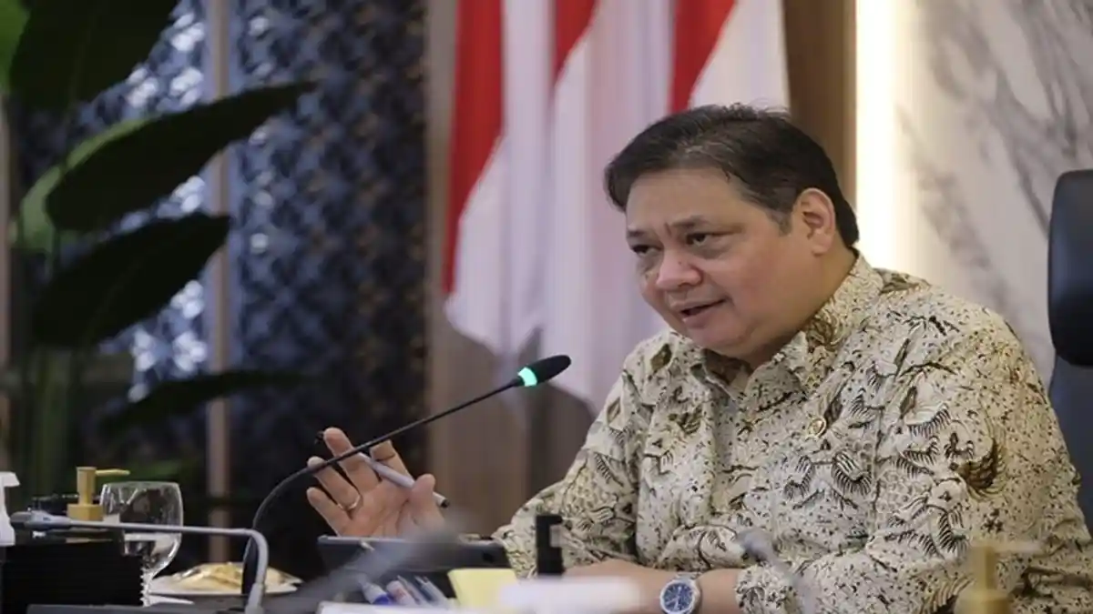 Airlangga Kumpulkan para Menteri Gubernur dan Bupati Walikota Membahas Teknis  Evaluasi PPKM
