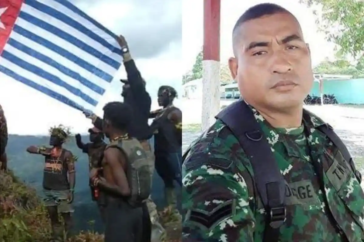 Sertu La Ongge Tertembak Saat akan Tunaikan Salat Subuh, Baku Tembak TNI & KKB Papua di Koramil Jila