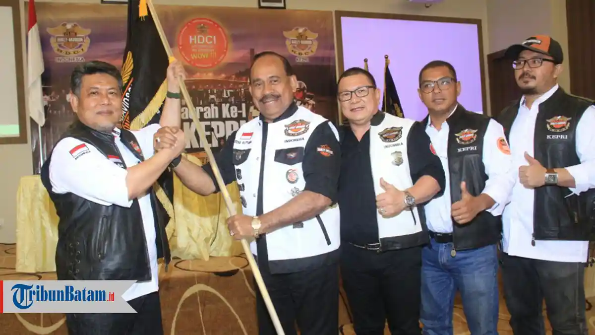 Taba Iskandar Terpilih Jadi Ketua Harley Davidson Club Indonesia Kepri. Ini Rencana Program Kerjanya