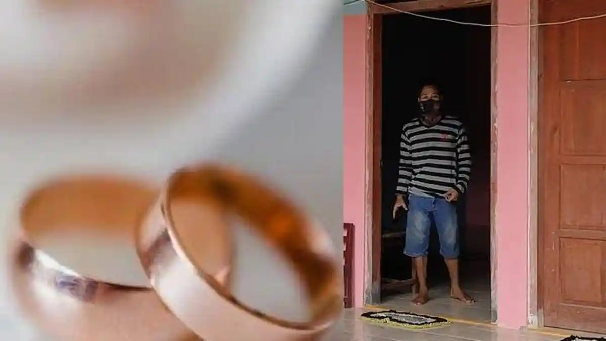 Demi Bisa Nikahi Pujaan Hati, Pria Asal Bojonegoro Rela Dikarantina di Sekolah TK Desa Calon Istri