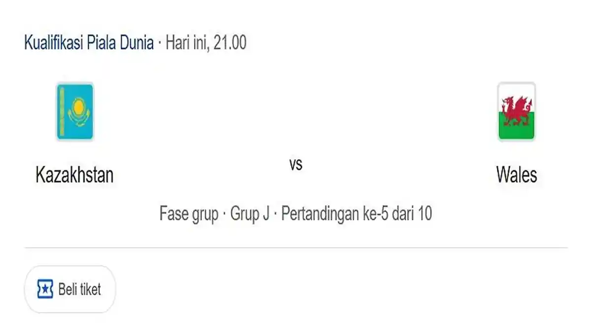 Prediksi Skor dan Susunan Pemain Kazakhstan VS Wales, Adu Tajam Samorodov dan Thomas