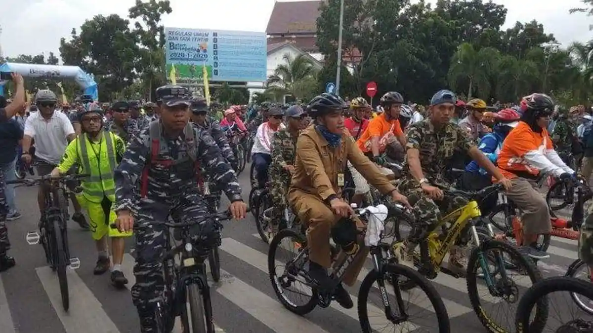 Viral Program Batam Bersepeda Dihujat Warga, Gowes Massal di Hari Kerja Justru Timbulkan Macet Parah