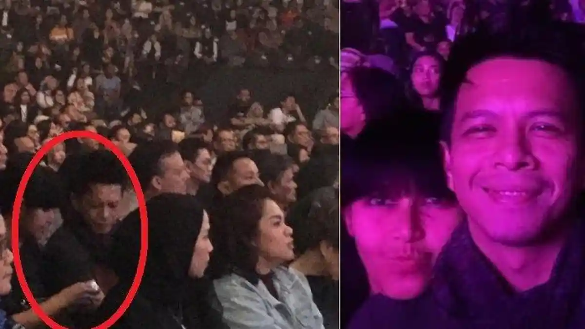 Ariel NOAH Buka Suara Sosok Wanita Misterius yang Digandeng Saat Konser Marcell, Ada Sebutan Khusus