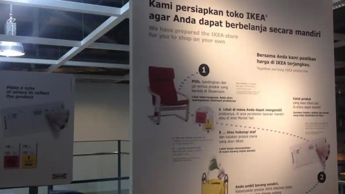 Ancaman Bom Tidak Terbukti IKEA Alam Sutera Kembali Beroperasi