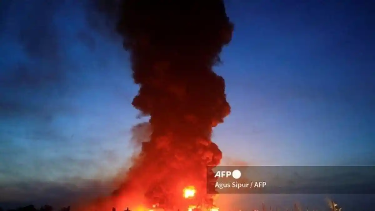 Video Viral Semburan Api di Cikarang, Polisi Pastikan Bukan Kebakaran SKG Gas Pertamina