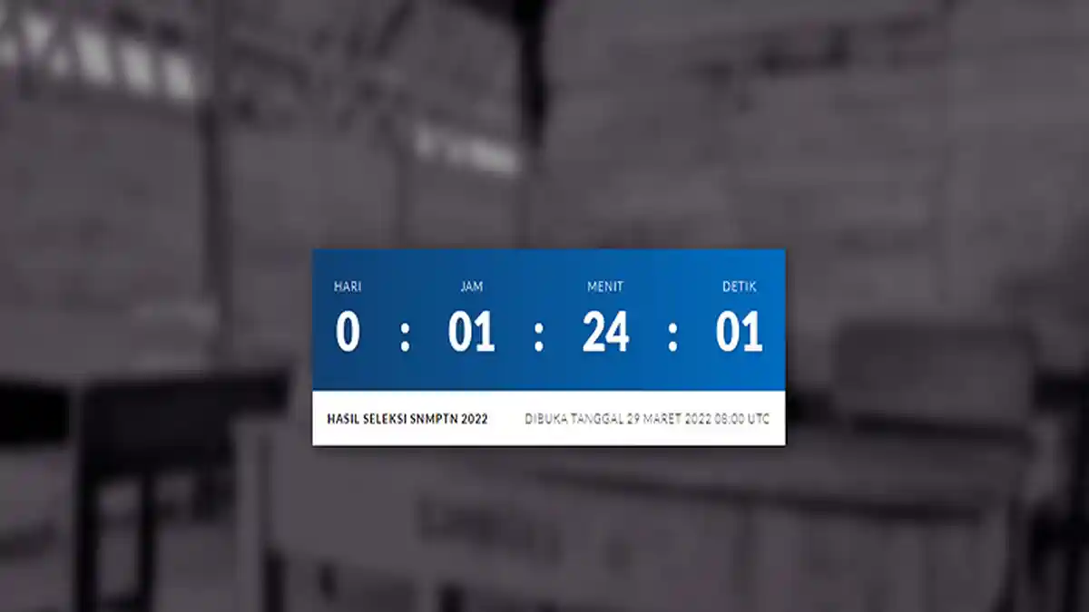Cara Lihat Hasil SNMPTN 2022 Hari Ini di Portal LTMPT Pukul 15.00 WIB