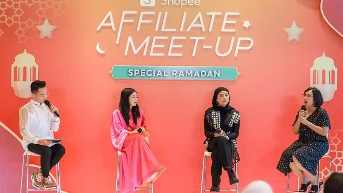 Shopee Hadirkan Affiliate Meet-Up Special Ramadan Bersama Awkarin dan Cici Konten