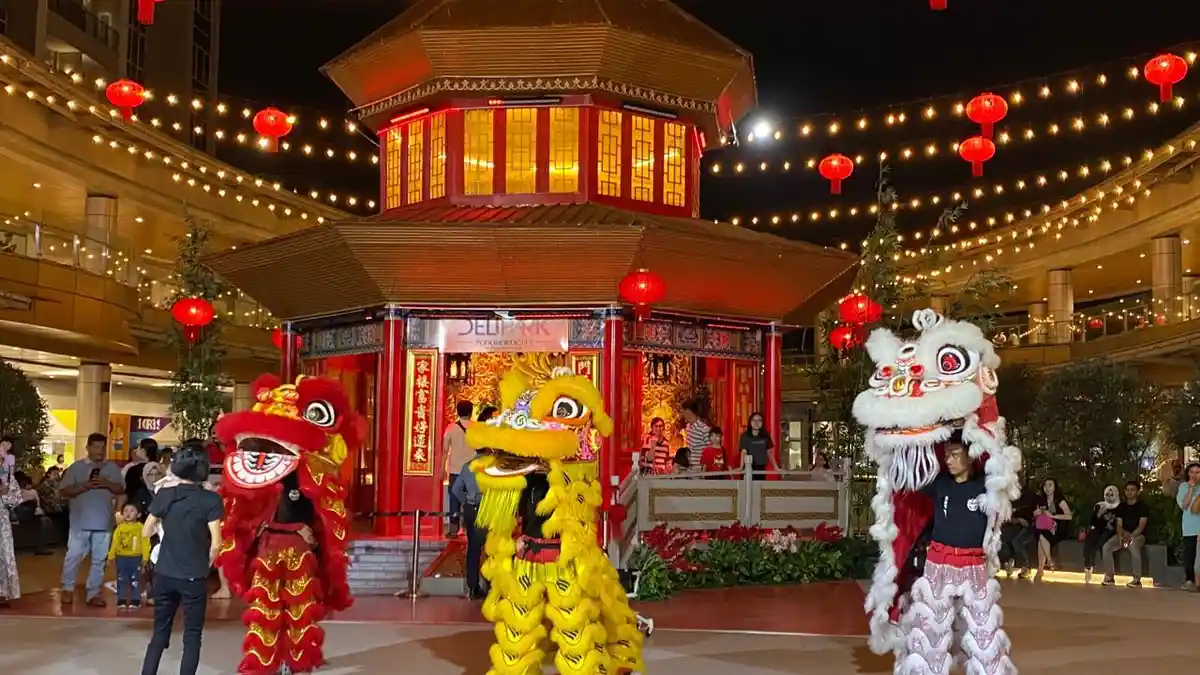 Meriahnya Perayaan Cap Go Meh di Delipark Mall Medan, Ada Liong Dance dan Ragam Promo