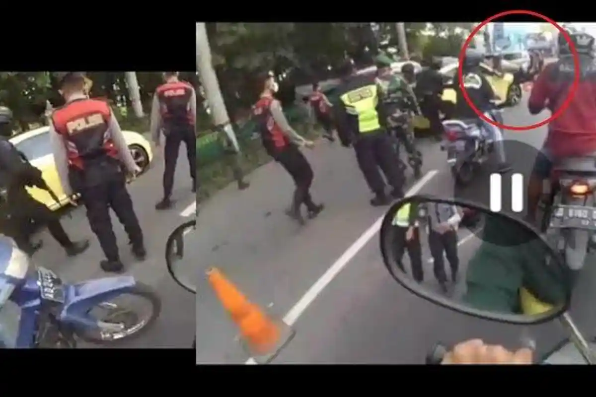 Viral Video Mobil VW Tabrak Polisi di Pos Penyekatan Prambanan, Pengendara Masih SMA, Anak Pengusaha