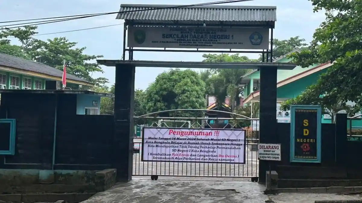 SDN 1 Kota Bengkulu Sempat Digembok Imbas Polemik Guru Agama, Dibuka Dikbud Bersama Polisi
