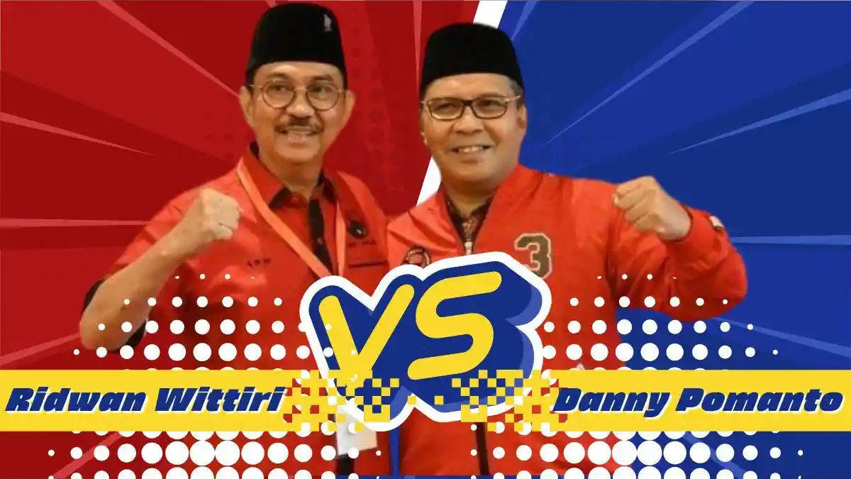 Adu Prestasi Danny Pomanto Vs Ridwan Wittiri Berebut 01 PDIP Sulsel