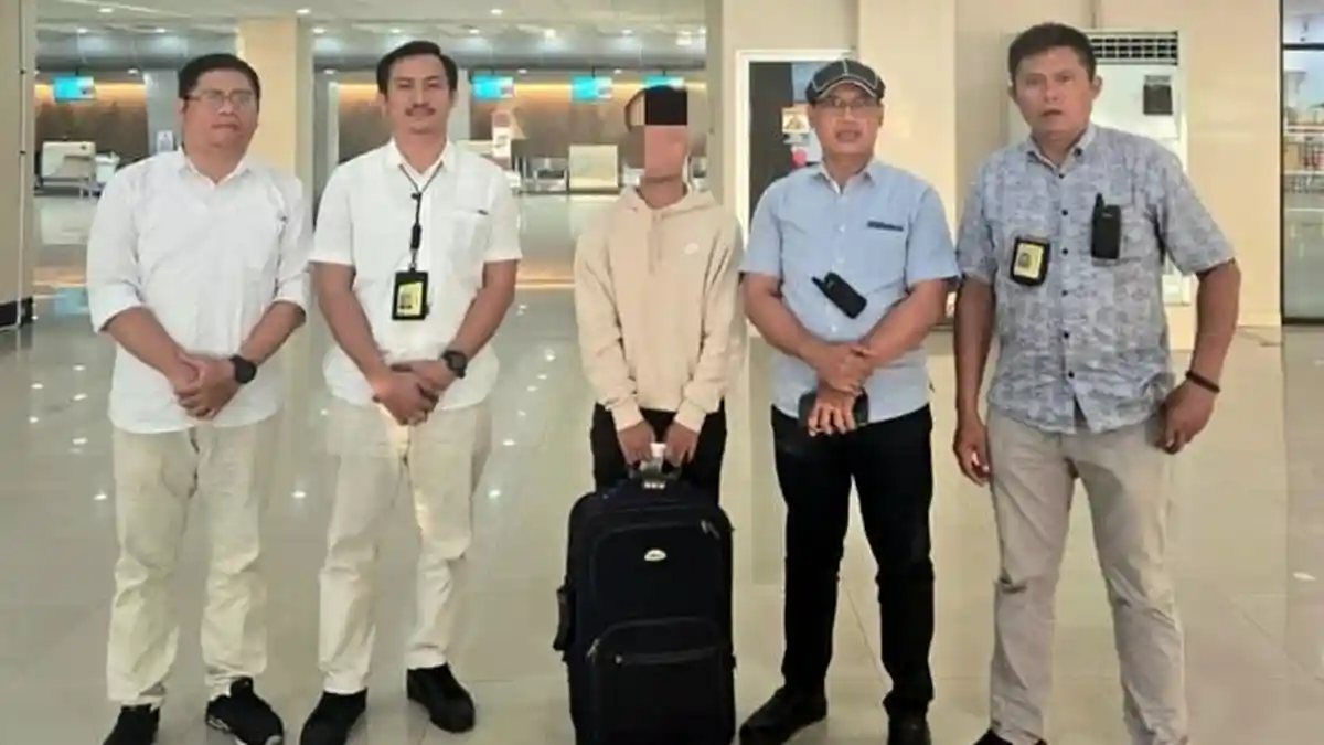 Polsek Bandara Sam Ratulangi Manado Kembali Amankan Dugaan Korban TPPO Kamboja