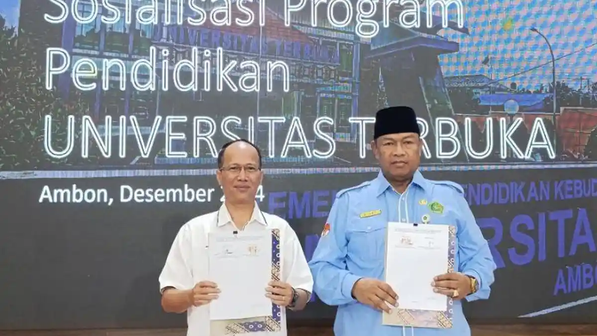 Universitas Terbuka Ambon Jalin Kerja Sama Strategis dengan Kanwil Kementerian Agama dan SPN