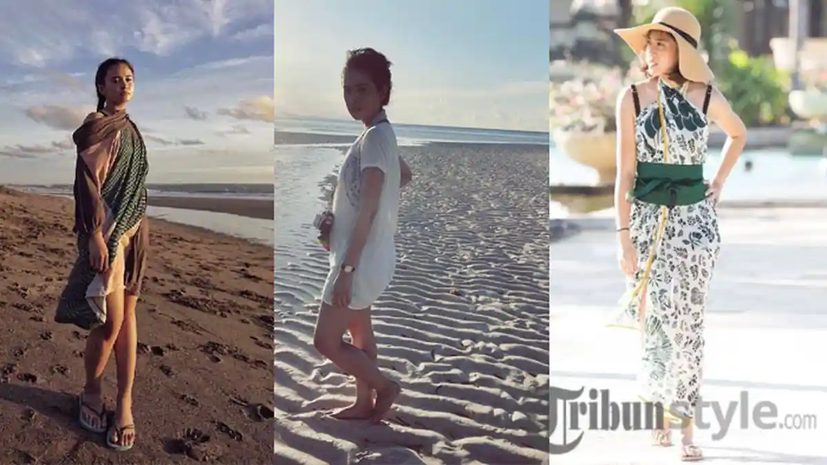 Inilah 5 Outfit Pilihan Para Artis Indonesia Saat di Pantai, Nomor 4 Paling Kece!