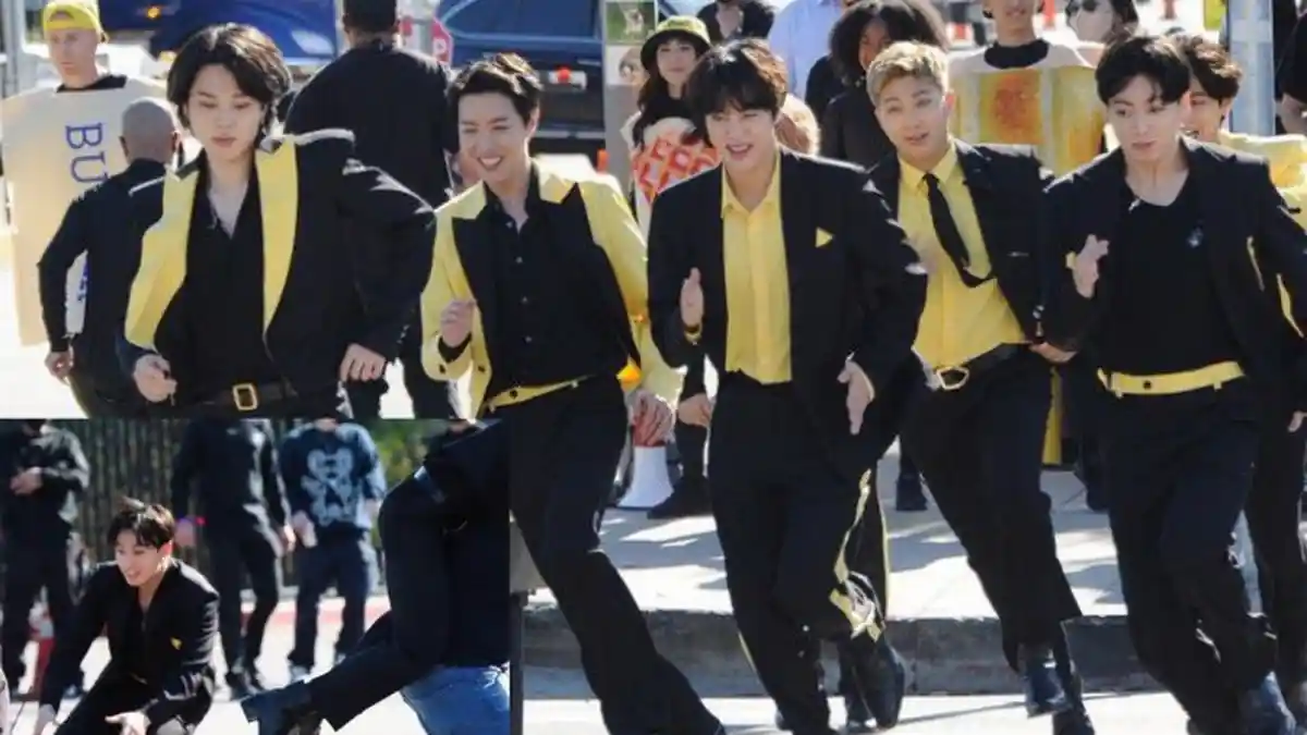Jungkook BTS Tak Malu Tolong Staf The Late Late Show Angkat Properti: Dia Sangat Manis dan Perhatian