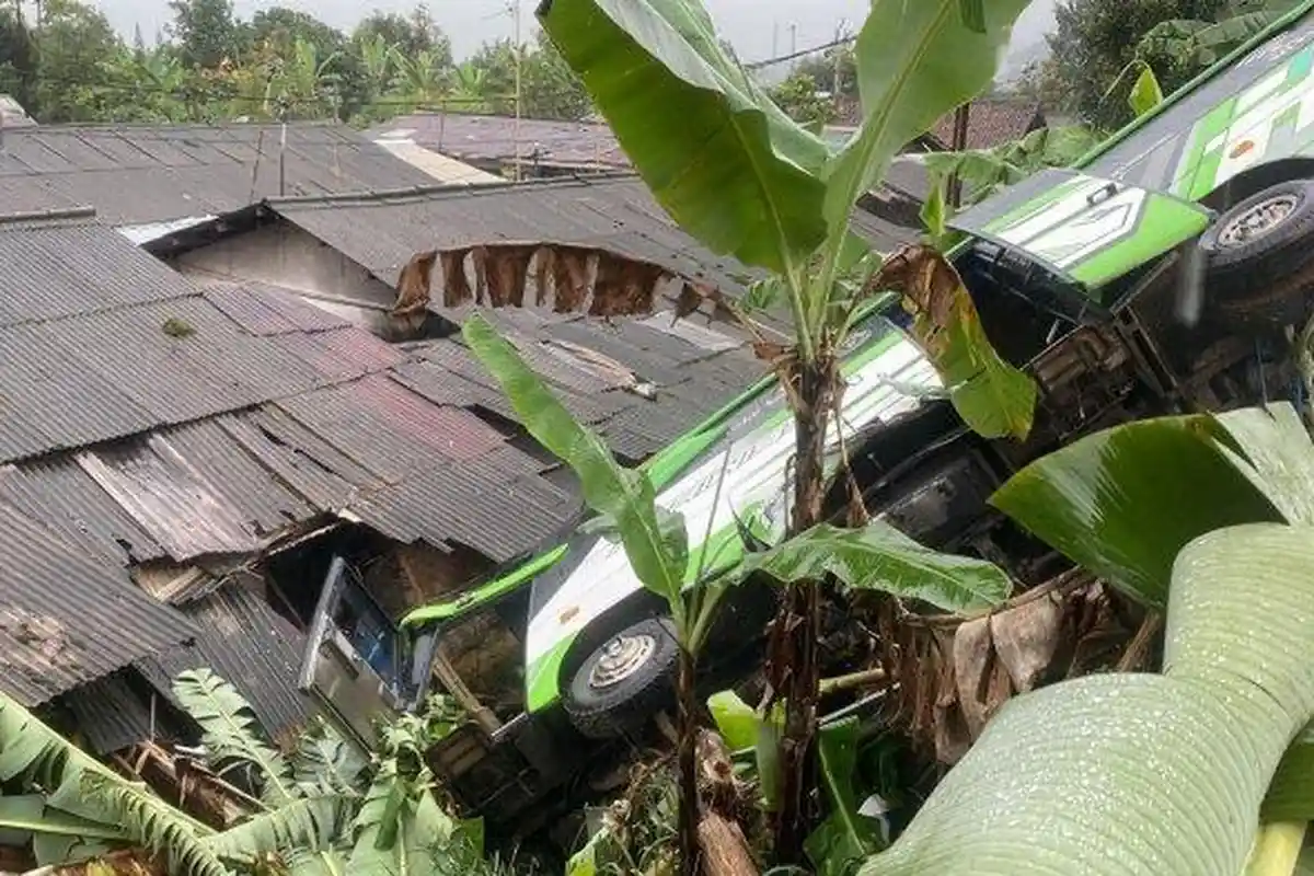 Detik-detik Evakuasi Bus yang Terperosok ke Jurang di Bogor, Butuh 6 Jam