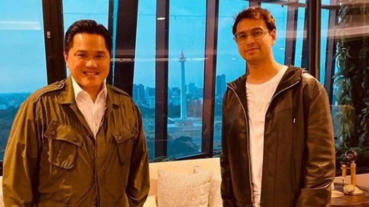 Detik-detik Raffi Ahmad Bongkar Dompet Menteri BUMN Erick Thohir, Begini Reaksi Sang Menteri