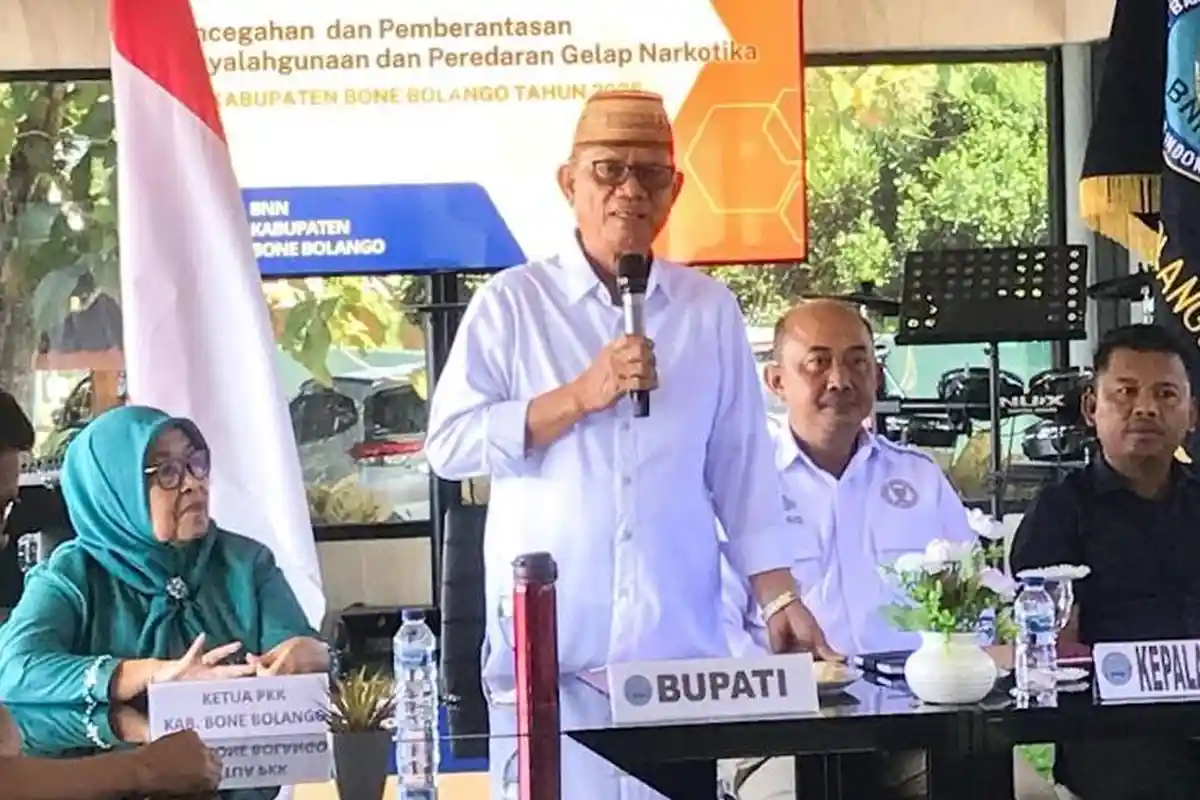 Bupati Ismet Mile Siap Periksa Seluruh OPD, Demi Berantas Narkoba di Bone Bolango