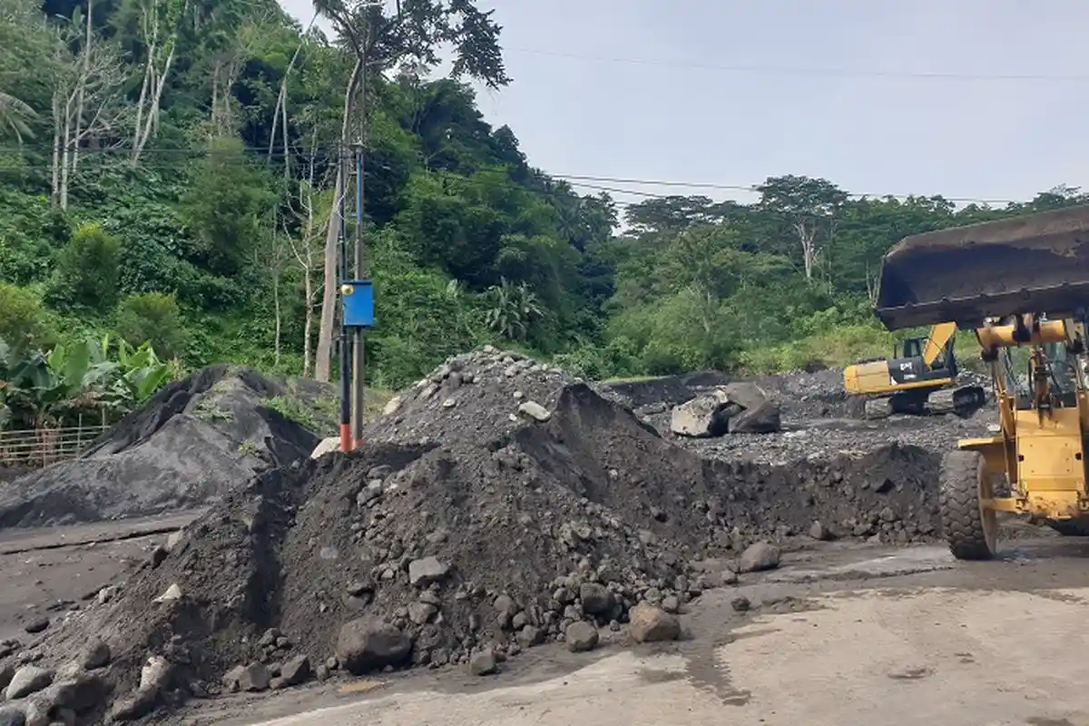 Musim Penghujan, Tiga Sungai yang Berhulu di Gunung Karangetang di Sitaro Rawan Banjir Lahar Hujan