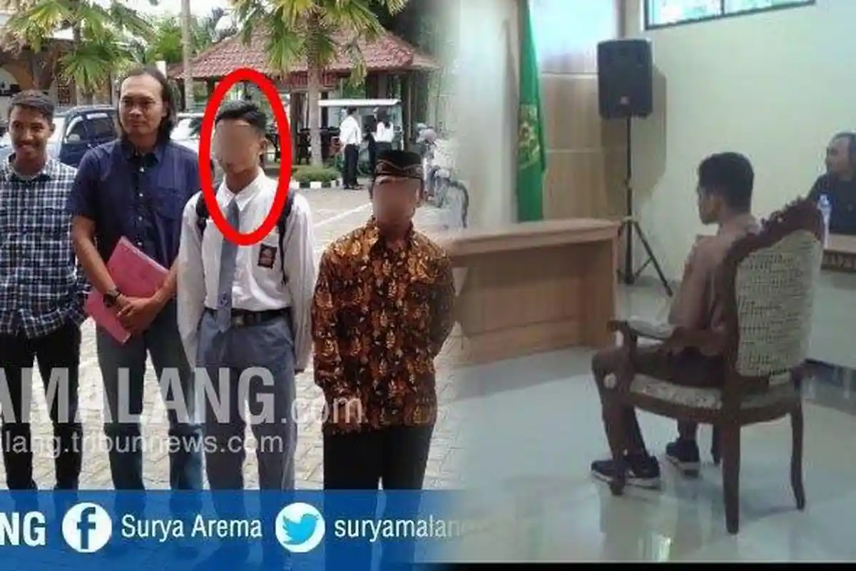 Fakta Baru Pelajar Bunuh Begal Demi Pacar, Dituntut 1 Tahun Pembinaan, Kepsek Ungkap soal Pernikahan