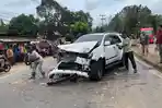 Kecelakaan Mobil vs Motor di Tanjungpinang, Polisi Tunggu Keterangan Korban Soal Tabrakan