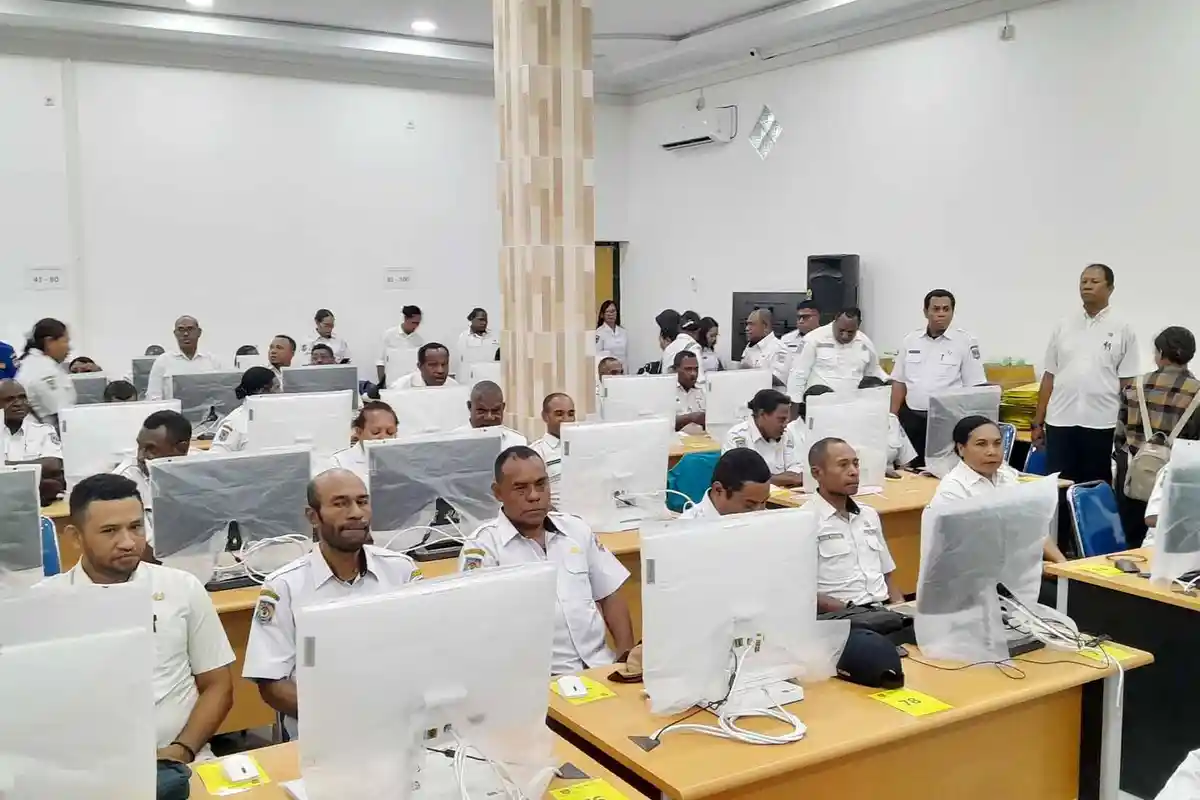 BKPSDM Papua Selatan Gelar Pelatihan Komputer Dasar untuk ASN Asli Papua