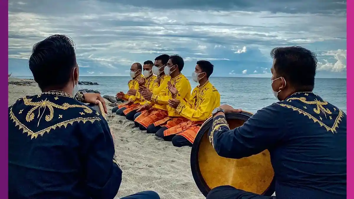 Tarian Likok Pulo yang Ditampilkan AJI Lhokseumawe Menang Lomba Video Kreasi