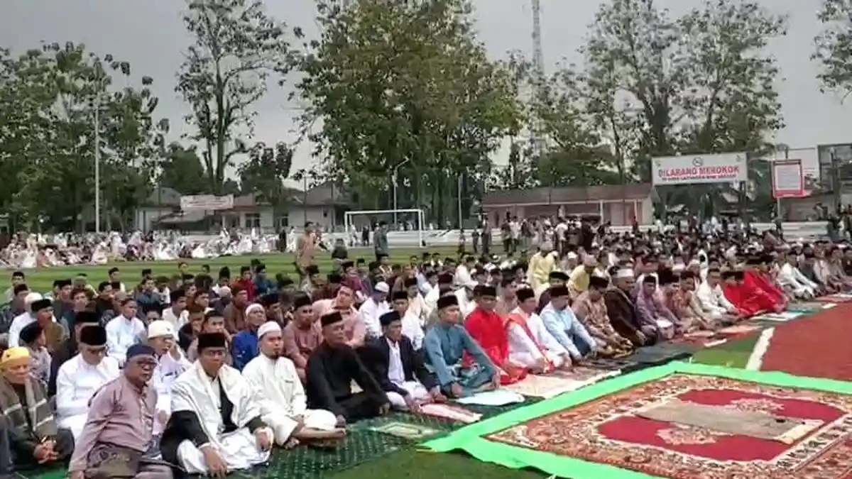 Mesjid Raya Al Mutaqin Jadi Alternatif Jika Hujan, Ini Lokasi Shalat Idul Adha Pemkab Pelalawan