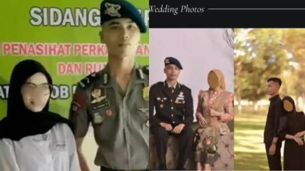 Tampang Bripda Farhan yang Kabur di Hari Pernikahan, Calon Istri Bongkar Chat Isinya Bikin Mewek 