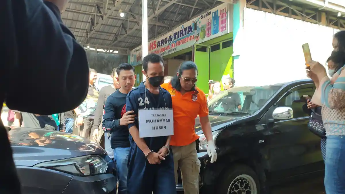 Polisi Gandeng Rumah Sakit Pantau Kejiwaan Husen Pembunuh Mayat Dicor Semarang